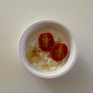 ミニトマト蜂蜜ヨーグルト